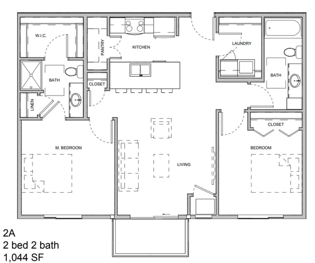 Floorplan - Northern Point Apartments
