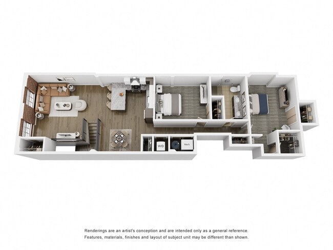 Interior Photo - The Lofts at Elk Terminal