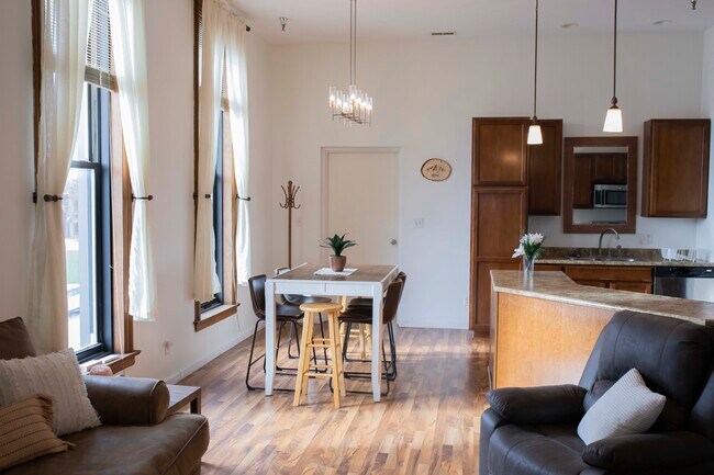 Main Living and kitchen - 106 N Buffalo St