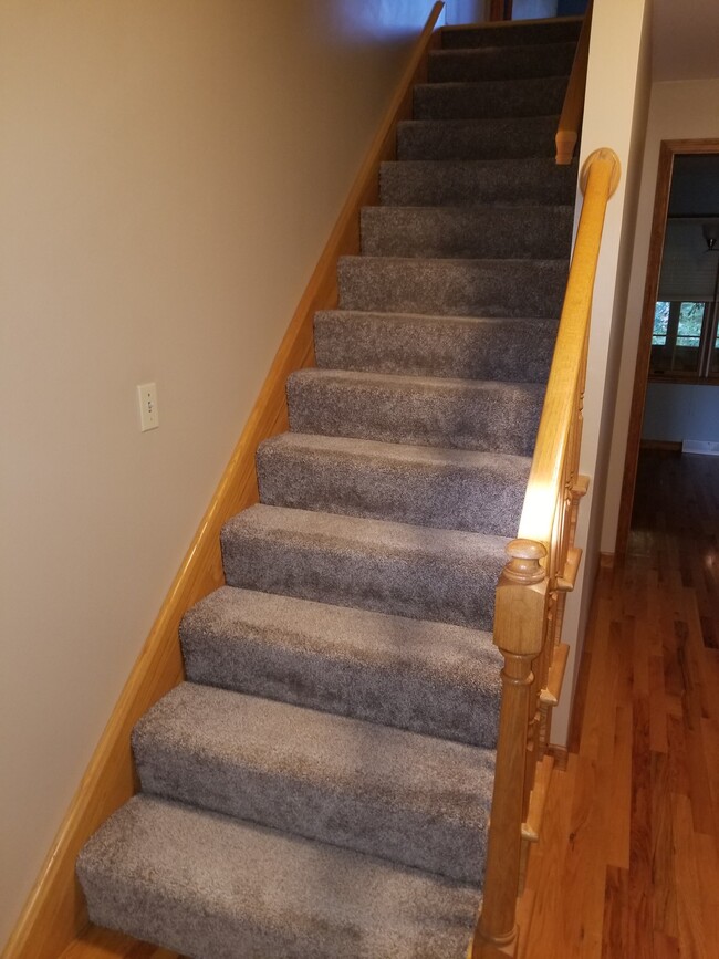 stairs to 2nd level - 1805 Baker Ln