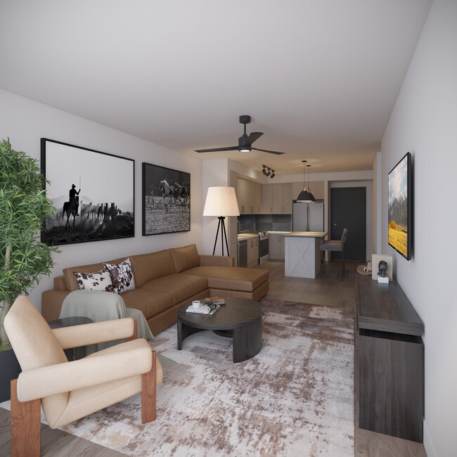 One Bedroom Open Layout - Saddlebridge