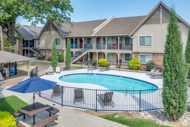 Pool Area - The Village at Brookside