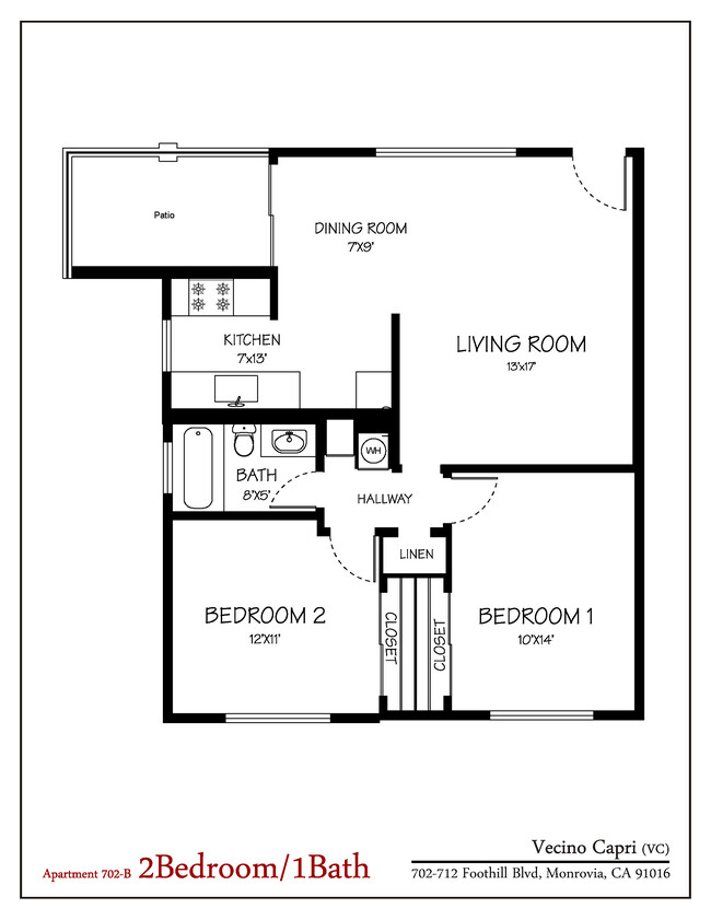 Floorplan - Vecino Capri