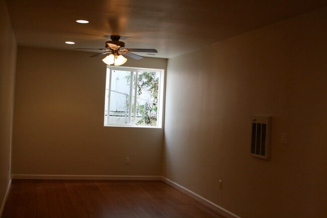 light and bright window with ceiling fan - 5935 Mildred Street