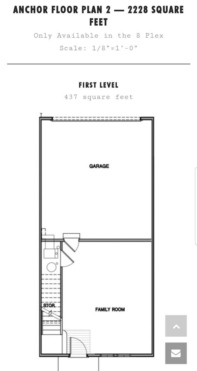 Plano de la primera planta - 694 E 355 N