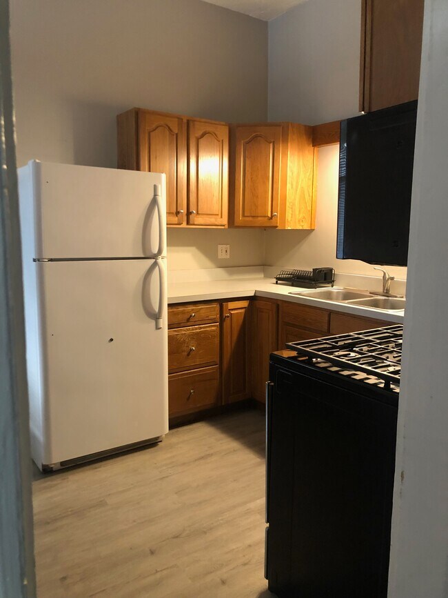 Kitchen and Fridge - 471 Manor St