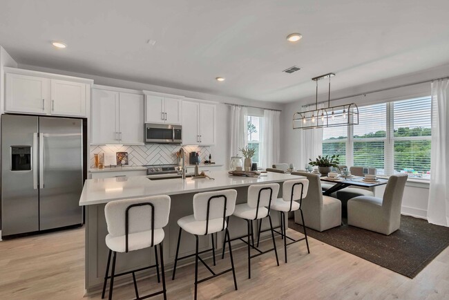 Grandes islas de cocina - The Aria Townhomes