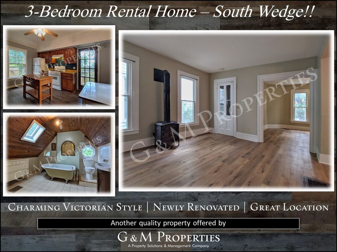 Foto principal - 3-Bedroom Rental Home: South Wedge Neighbo...