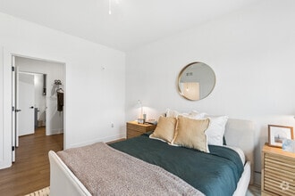 Trek - 1BR, 1BA - 835SF - Bedroom - Boardwalk at Research Park