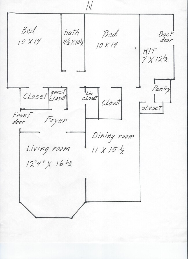 too many closets - 5717 N Winthrop Ave