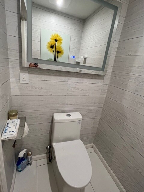 Half bath in the hall way - 6 Reservoir Ave