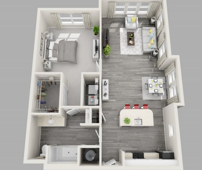 Plano de planta - East at Innovation