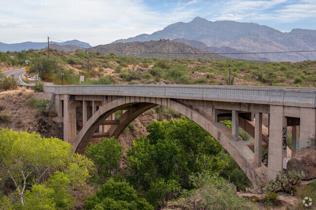 The Rincon Mountains highlight the Vail area with their towering majesty.