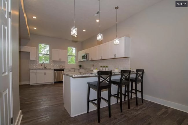 1st floor kitchen (staged) - 242 N Summit St