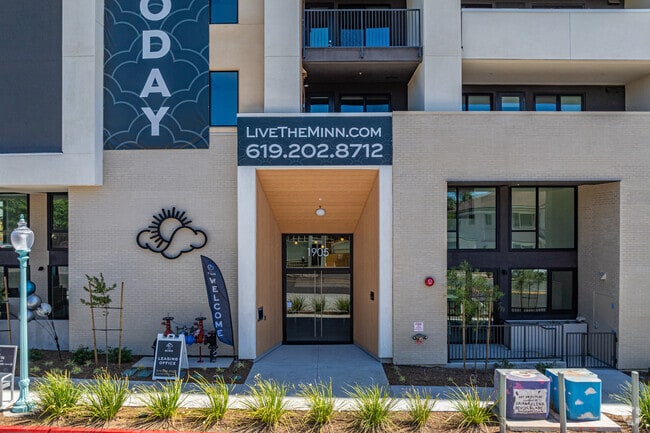 Entrance - The Minn Apartments