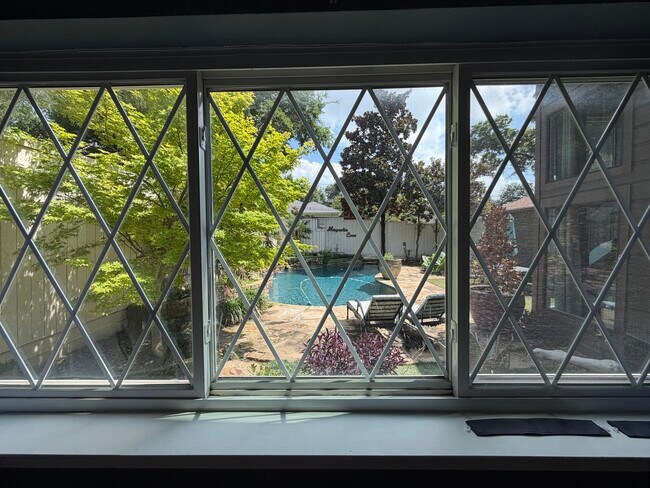 Vista desde la habitación grande - 9120 Whitehurst Dr