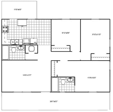 3HAB/2BA - Linkwood Manor