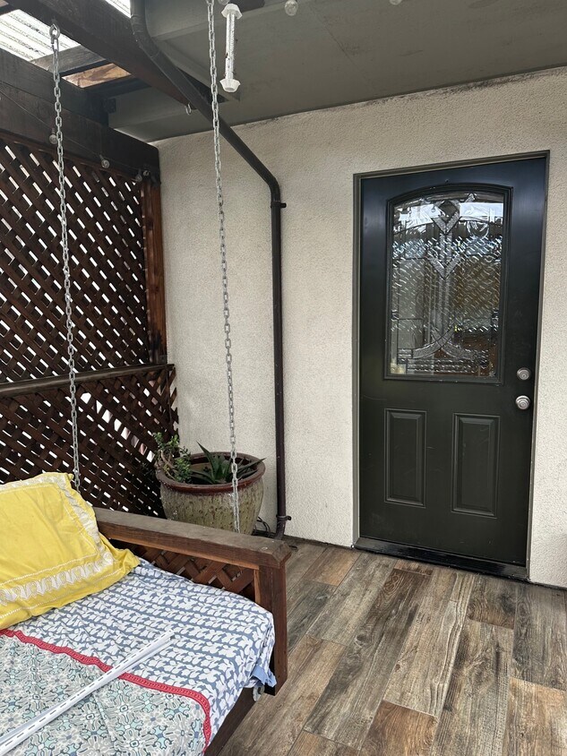 Large patio to Front Door - 2501 Rosedale Ave