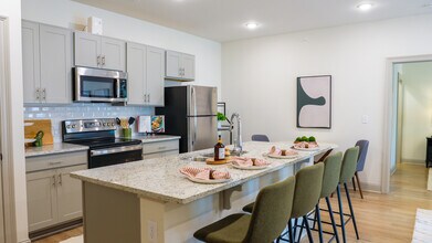 The Magnolia: 2BR, 2BA Kitchen - The Waters at Settlers Trace