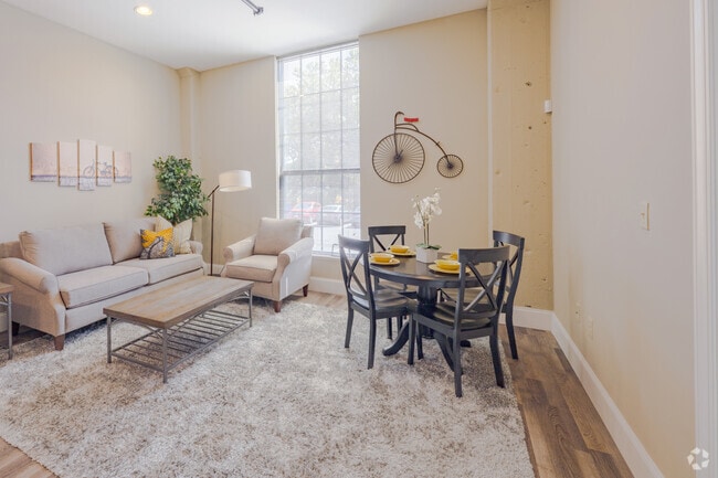 2BR, 2BA - 1,050SF Dining Area - US Rubber Lofts