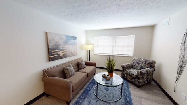 1 Bedroom Living Room - Bexley Commons