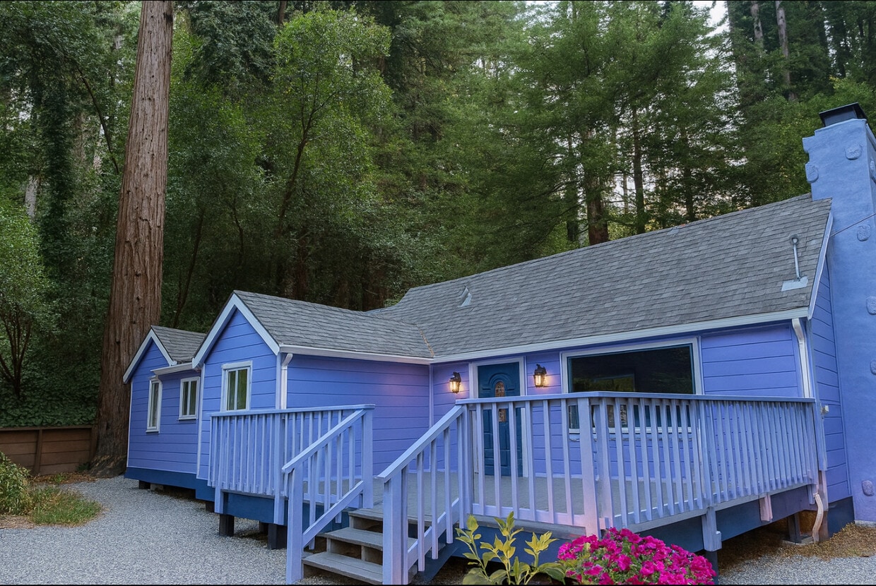 Front of house parking to the right . Large yard in back - 230 Reynolds Dr