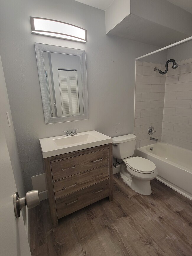 Bath-brand new flooring - 3663 S Sheridan Blvd
