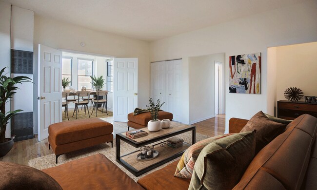 Sala de estar - Buena Terrace - 4242 N Sheridan Rd