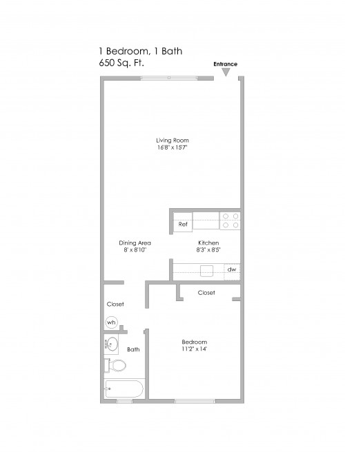 1BR/1BA - 6350 Forward Ave