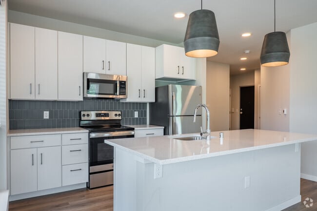 2BR, 2BA - 1,153SF - Kitchen - The Post