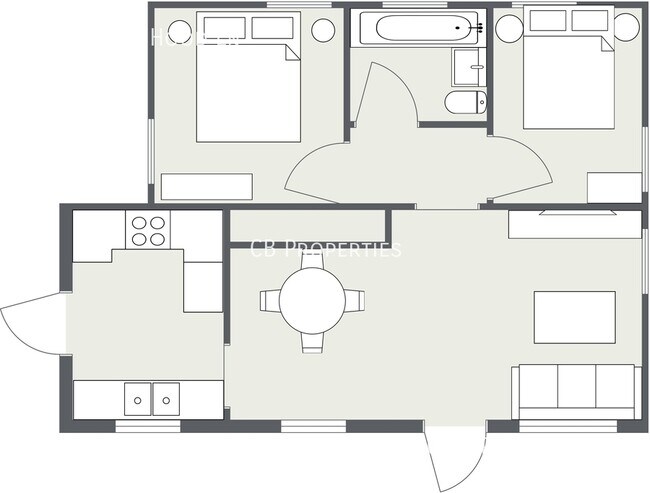 Building Photo - Updated 2 Bed and 1 Bath in Sherwood Forest!