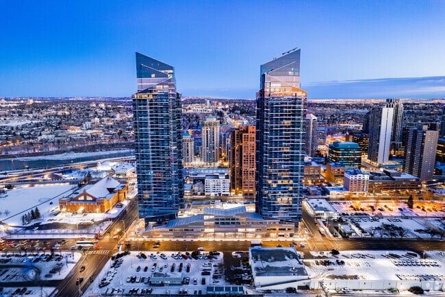 Aerial Photo - West Village Towers