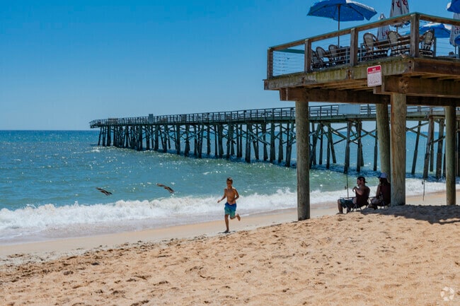 Residents can enjoy the sun, sand and surf of the many nearby beaches.