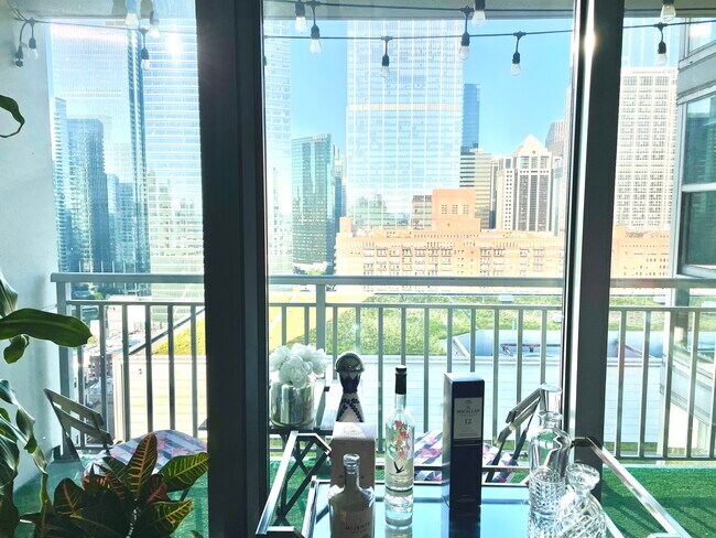 City Views from Living Room - 600 W Lake St