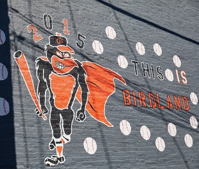 Baseball fans can cheer on the Baltimore Orioles at nearby Oriole Park at Camden Yards
