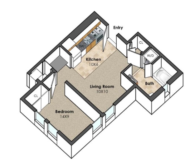Collegetown Terrace Rentals Ithaca, NY