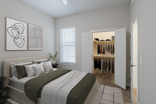 Bedroom with Natural Light - Destination at Arista Apartments
