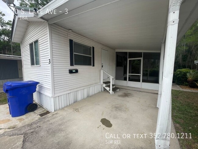 Foto del edificio - Tavares Waterfront 1 Bed 1 Bath Mobile Home