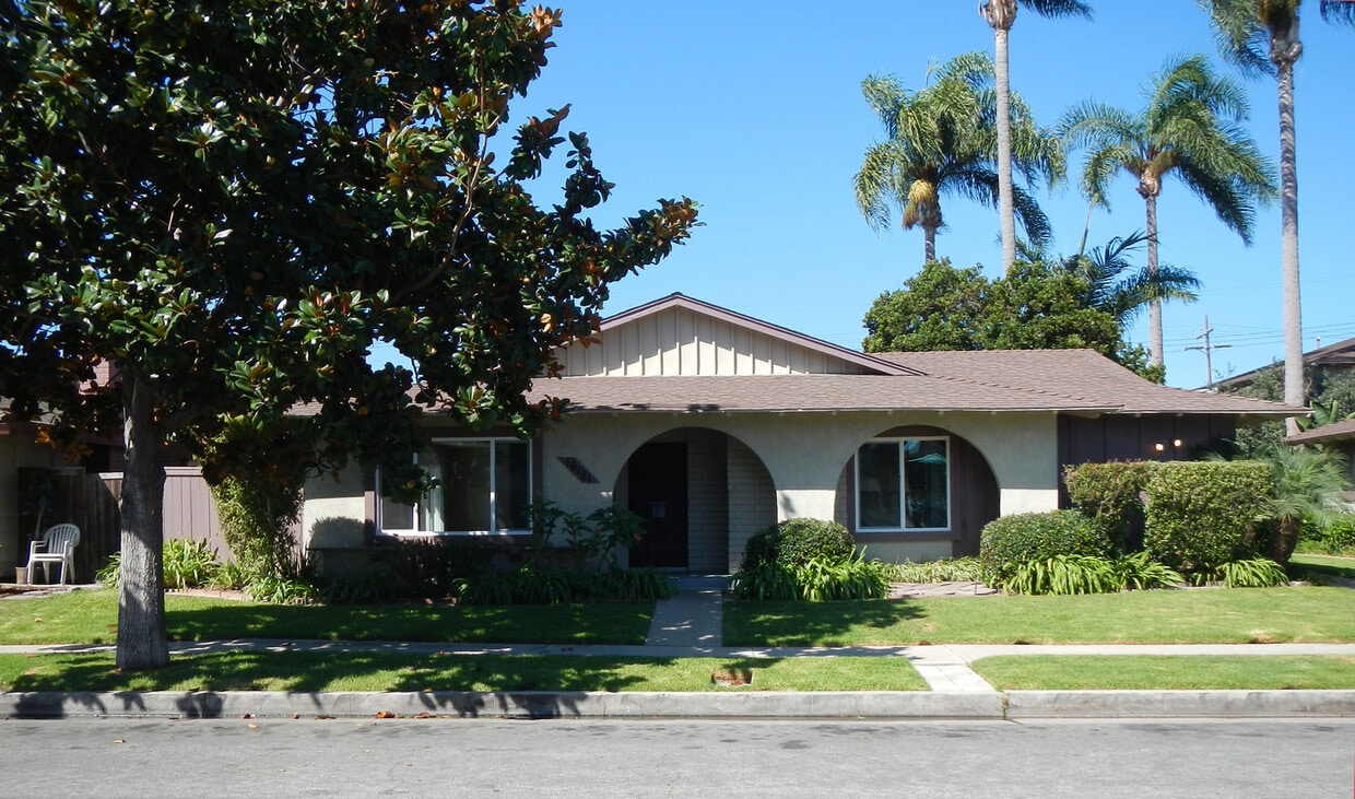 Front of 3 Bedroom &amp; 2 Bath Home - 16181 Ganges Lane #1, Huntington Beach, CA, 92647