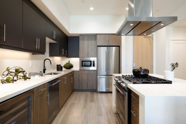 2 Bedroom B705 Club Collection Kitchen - One Uptown Newport