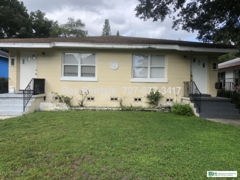 Duplex For Rent St Pete