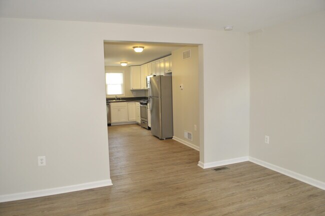 living room into kitchen - 107 Pennsylvania Ave