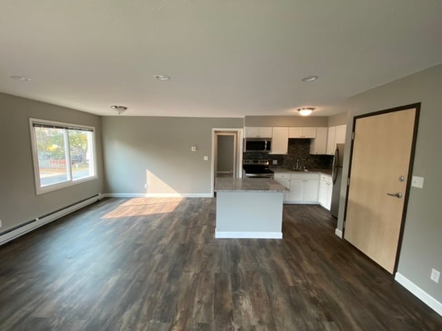 Kitchen/Living - 1612 Ramsey St