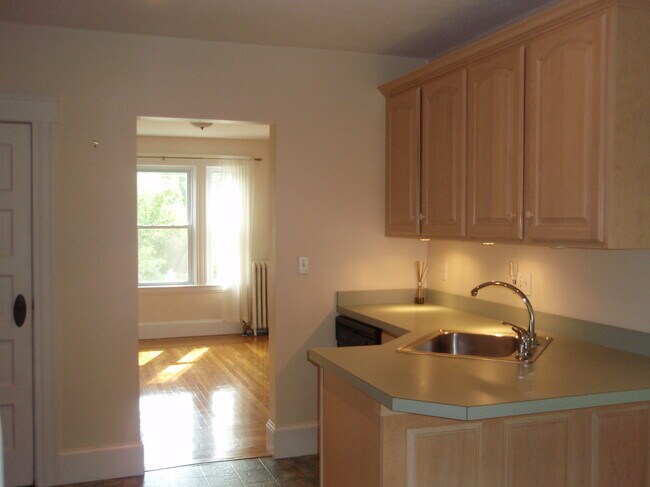 Kitchen looking into dining room - 27 Granite St