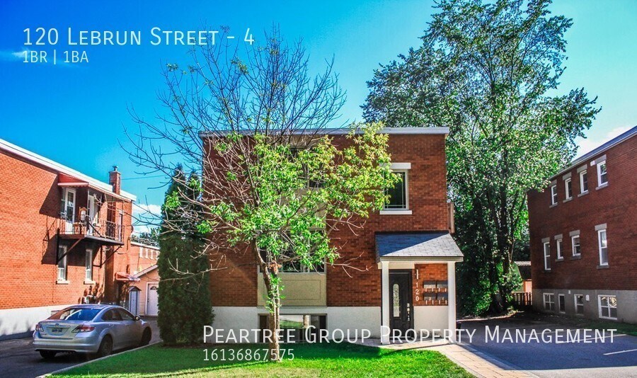 120 Lebrun St Unit 4, Vanier, ON K1L 5C9 Apartment for Rent in Vanier