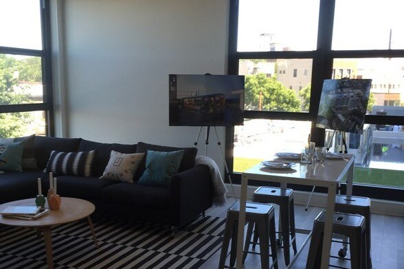 Living Room - 2211 N Milwaukee Ave