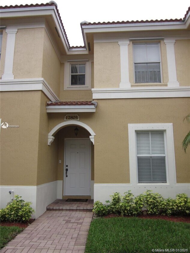12805 SW 30th St, Miramar, FL 33027 Townhouse for Rent in Miramar, FL