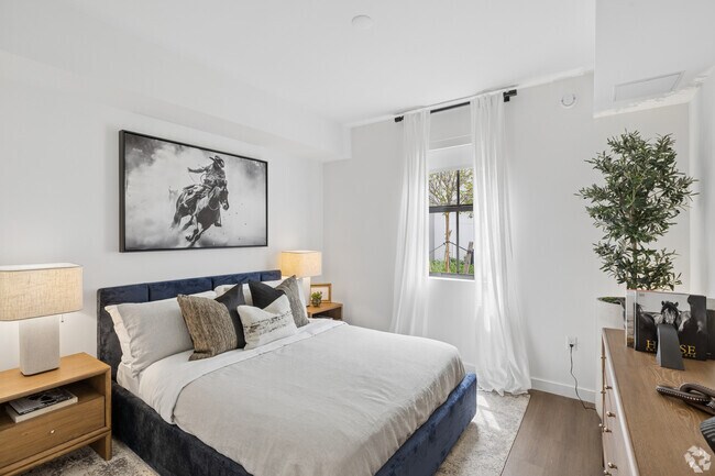 Brahman 2BR, 2BA - 1,113SF - Bedroom - Saddlebridge at Downtown Davie