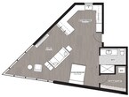 Studio 799 Sq Ft (D)