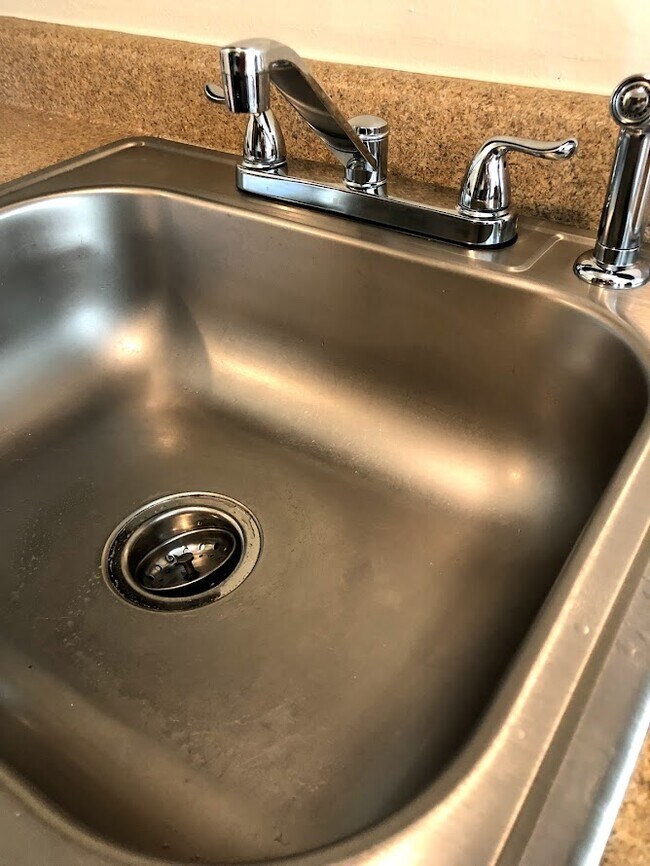 Stainless steel sink/faucet - 3808 SE 39th Ave